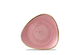 Stonecast Petal Pink Triangle Plate